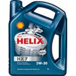 SHELL Helix 5w30 HX7 п/син 4л